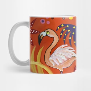 Tropical flamingo Mug